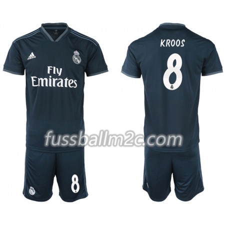 Fußballtrikots Real Madrid KROOS 8 Kinder Auswärts Trikotsatz 2018-2019 Fußballtrikots Real Madrid KROOS 8 Kinder Auswärts Trikotsatz 2018-2019